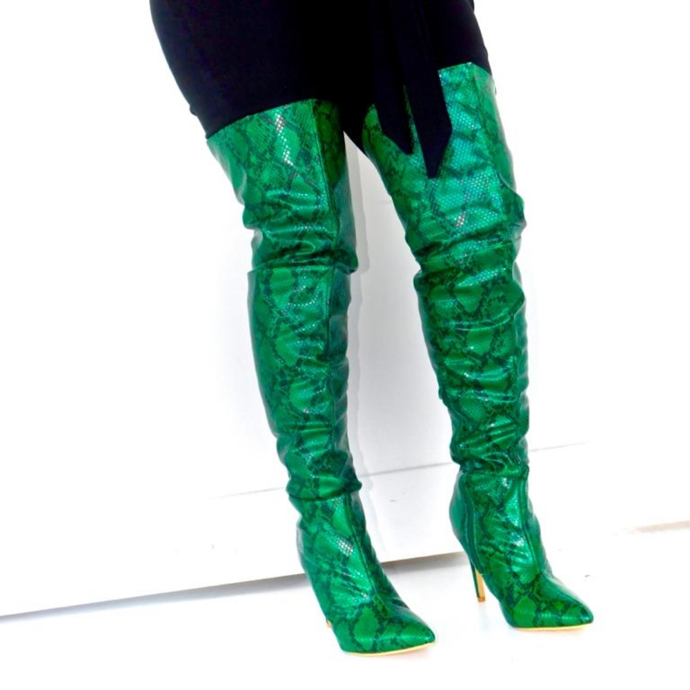 Ladies thigh high boots